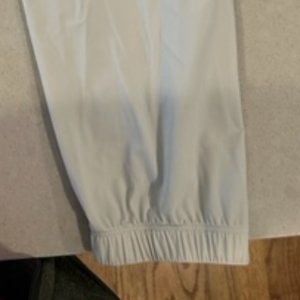 White/light cream Lululemon windpant joggers